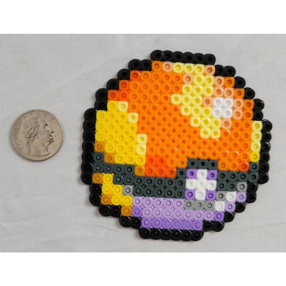 Fast Ball Pokemon Perler - Picture 2 of 2